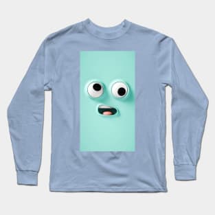 Funny Silly Face Long Sleeve T-Shirt